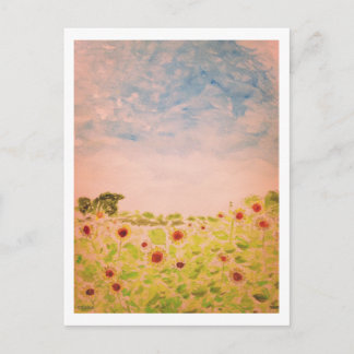Carte Postale Fleurs de soleil