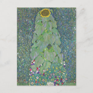 Carte Postale Fleurs de soleil   Gustav Klimt