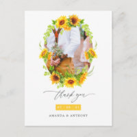 Fleurs de tournesol bohème aquarelle Mariage Photo