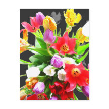 Fleurs de tulipes printanières