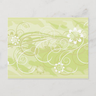 Carte Postale fleurs d'olive