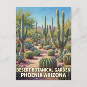 Carte Postale Fleurs du désert et paysages de Sonora à Phoenix