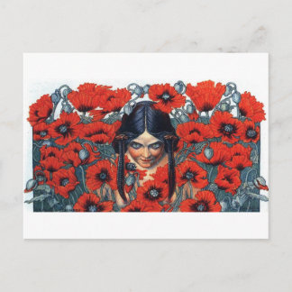Carte Postale fleurs du mal