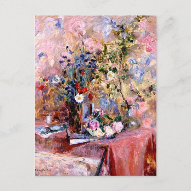 Carte Postale Fleurs, Édouard Vuillard (Devant)