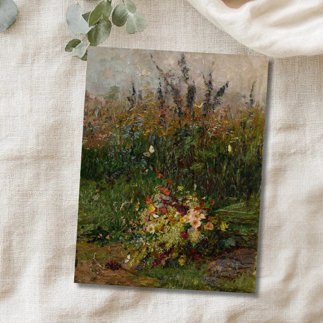 Carte Postale Fleurs estivales du terrain (Créateur téléchargé)