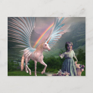 CARTE POSTALE FLEURS ET IMAGINAIRES