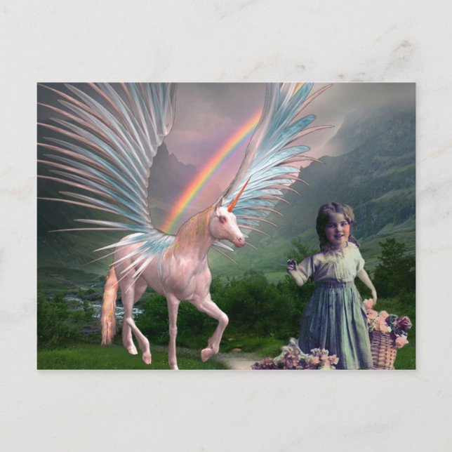 CARTE POSTALE FLEURS ET IMAGINAIRES (Devant)