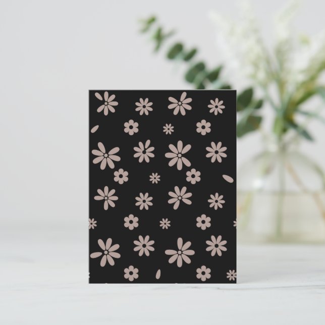 Carte Postale Fleurs et pétales 14 (Debout devant)