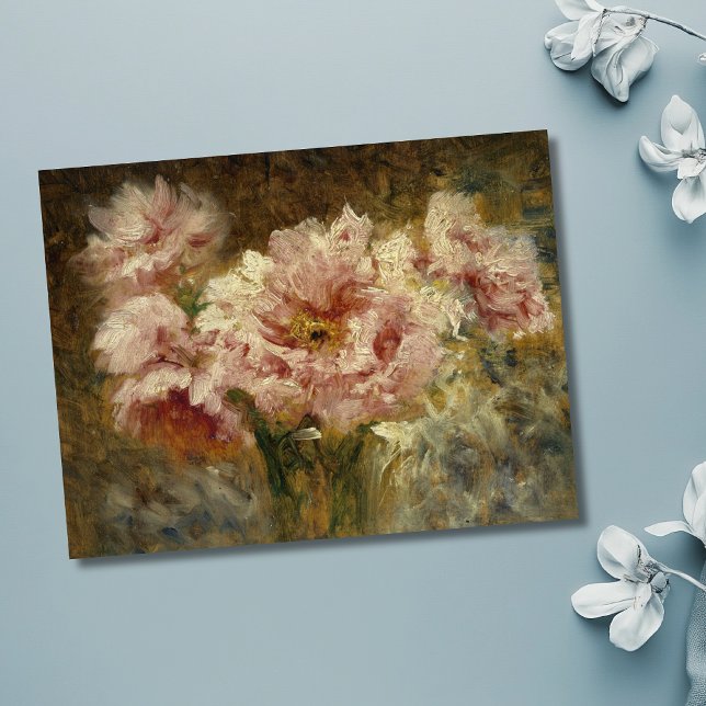 Carte Postale Fleurs - Félix Ziem (Créateur téléchargé)