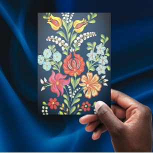 Carte Postale Fleurs hongroises