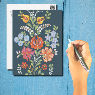 Carte Postale Fleurs hongroises