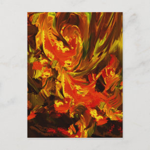 Carte Postale Fleurs Imaginaires