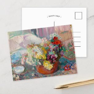 Carte Postale Fleurs Magnus Enckell