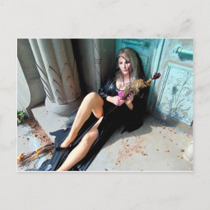 Carte postale Fleurs Mortes Vamplifiées