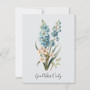 Carte Postale Fleurs pérennes minimales