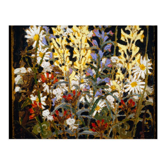 Carte Postale Fleurs Sauvages Canadiens Vintages Par Tom Thomson Zazzle Fr Carte Postale Fleurs Sauvages Canadiens Vintages Par Tom Thomson Zazzle Fr