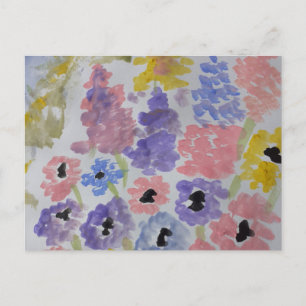 Carte Postale Fleurs sauvages d'été