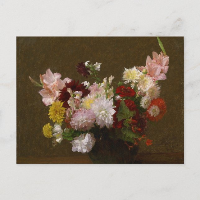 Carte Postale Fleurs Vintages Victoria Dubourg (Devant)