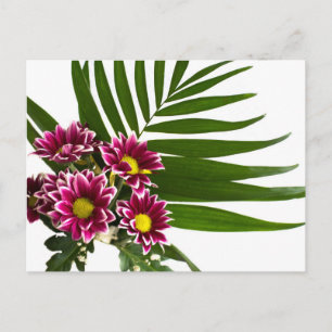 Carte Postale Fleurs violettes