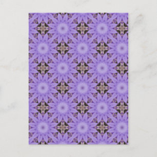 Carte Postale Fleurs violettes
