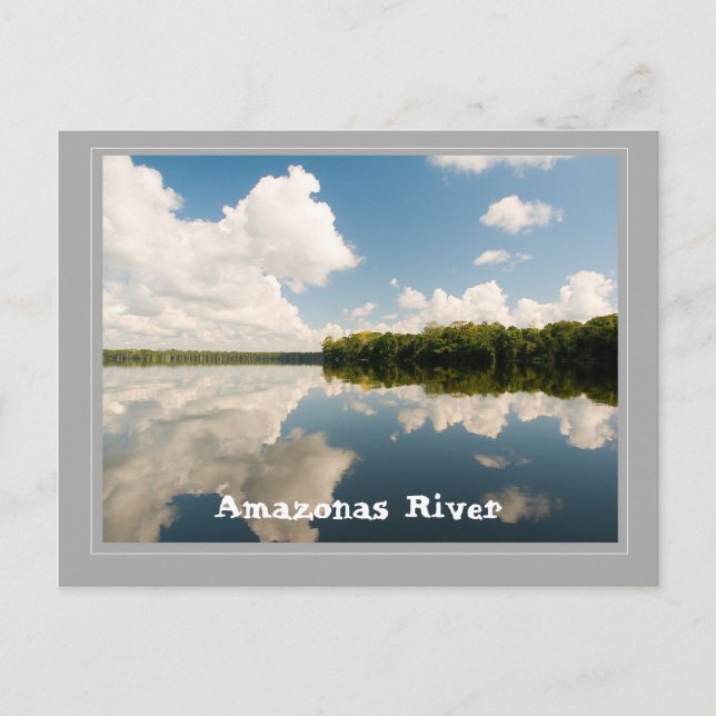 Carte Postale fleuve Amazone (Devant)