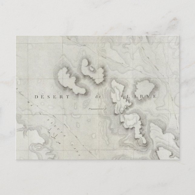 Carte Postale Fleuve Sans Eau, Égypte (Devant)