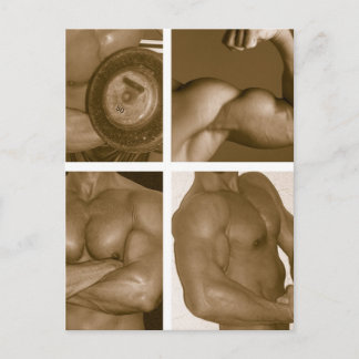 Carte Postale Flex musculaire : www.AriesArtist.com