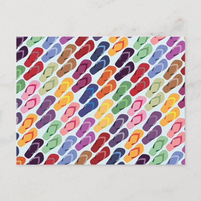 Carte Postale Flip-Flops (Devant)