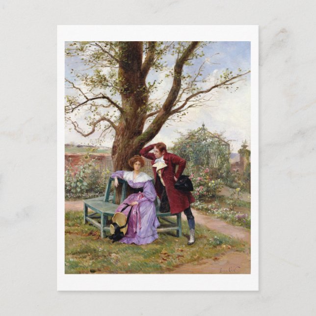 Carte Postale Flirt (Devant)