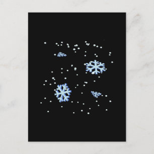 Carte Postale Flocon de neige