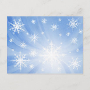 Carte postale Flocons 01