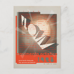 Carte Postale FLomm movimento artistico