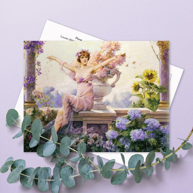 Carte Postale Flora Louise Abbéma (Créateur téléchargé)
