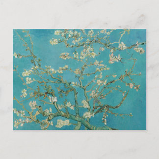 Carte Postale Floraison d'amandier, Peinture à l'huile, Vincent