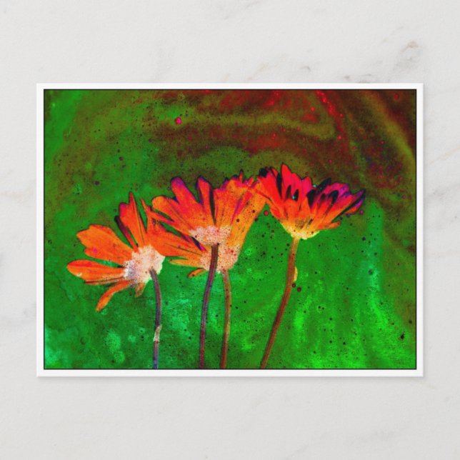 Carte Postale Floral (Devant)