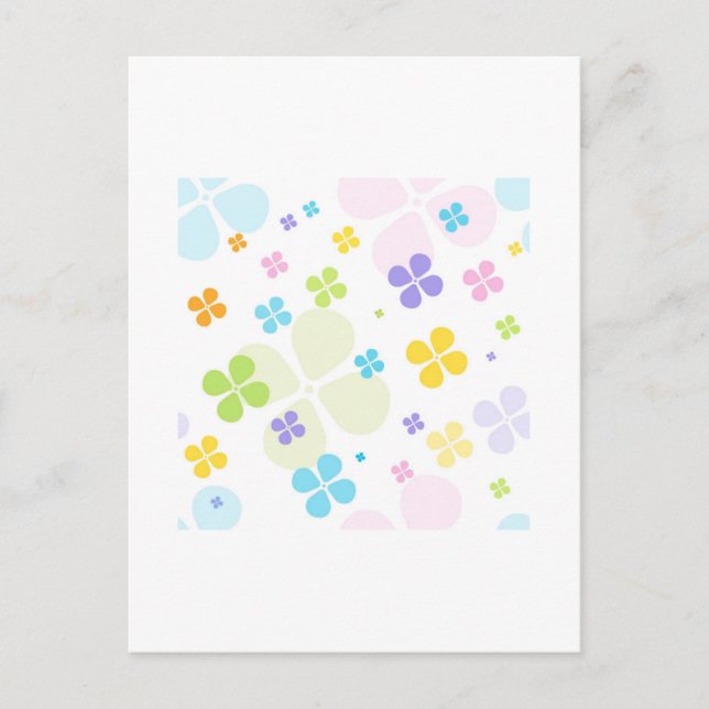 Carte Postale Floral (Devant)