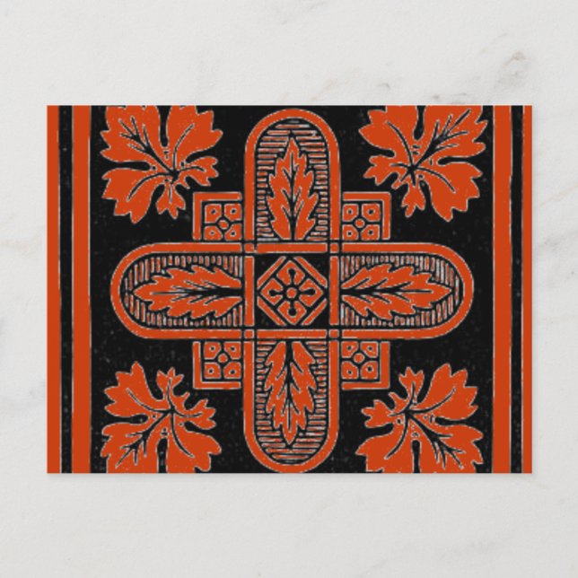 Carte postale Floral Design (Devant)