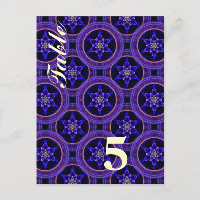 Carte Postale Floral Modern Boho Elegant Abstract Pattern #505 (Devant)