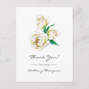 Carte postale Florale Aquarelle