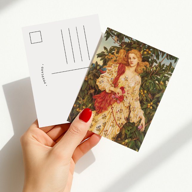 Carte Postale Flore | Evelyn De Morgan (Créateur téléchargé)