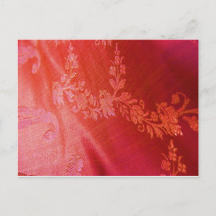 Carte Postale Flore rouge