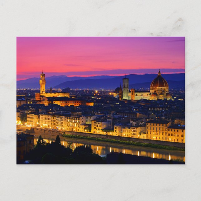Carte Postale Florence (Devant)