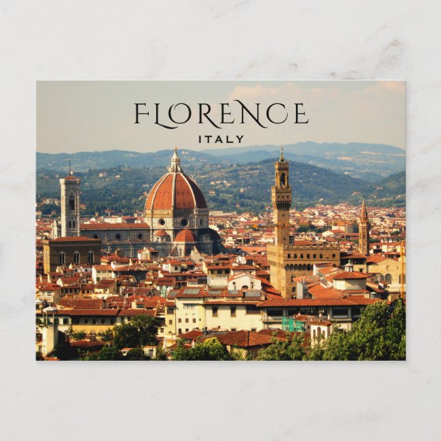 Carte Postale Florence (Devant)