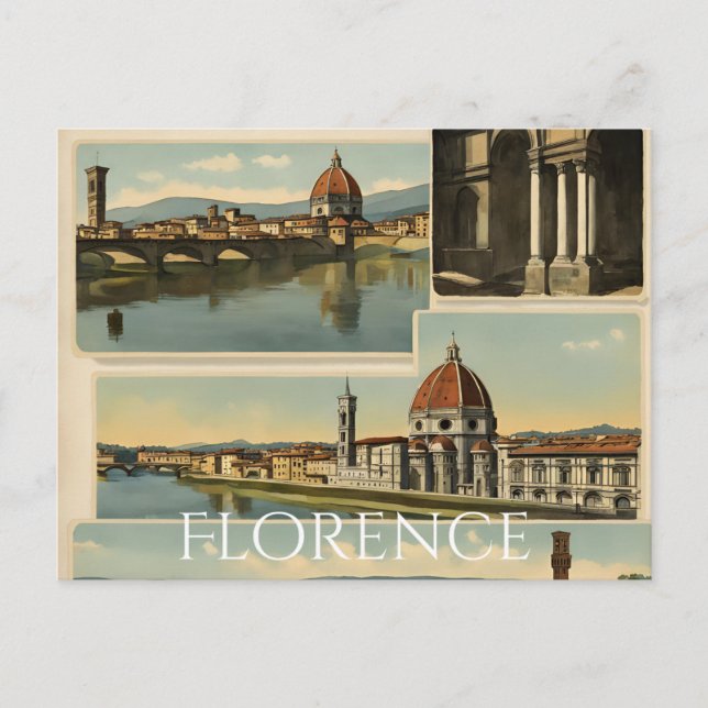 Carte Postale Florence (4) (Devant)