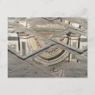 Carte Postale Florence dans Puddles