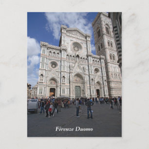 Carte Postale Florence Duomo