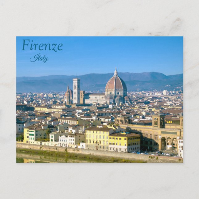 Carte Postale Florence, Firenze, Italie (Devant)