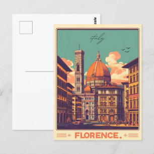 Carte Postale Florence, firenze italie cadeaux de voyage