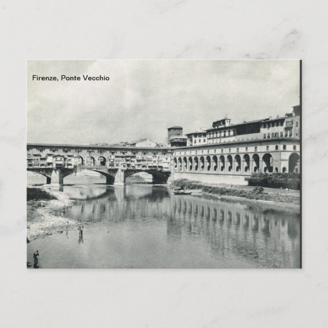 Carte Postale Florence, Florence,    Ponte Vecchio (Devant)