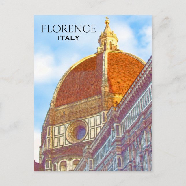 Carte Postale Florence, Italie (Devant)